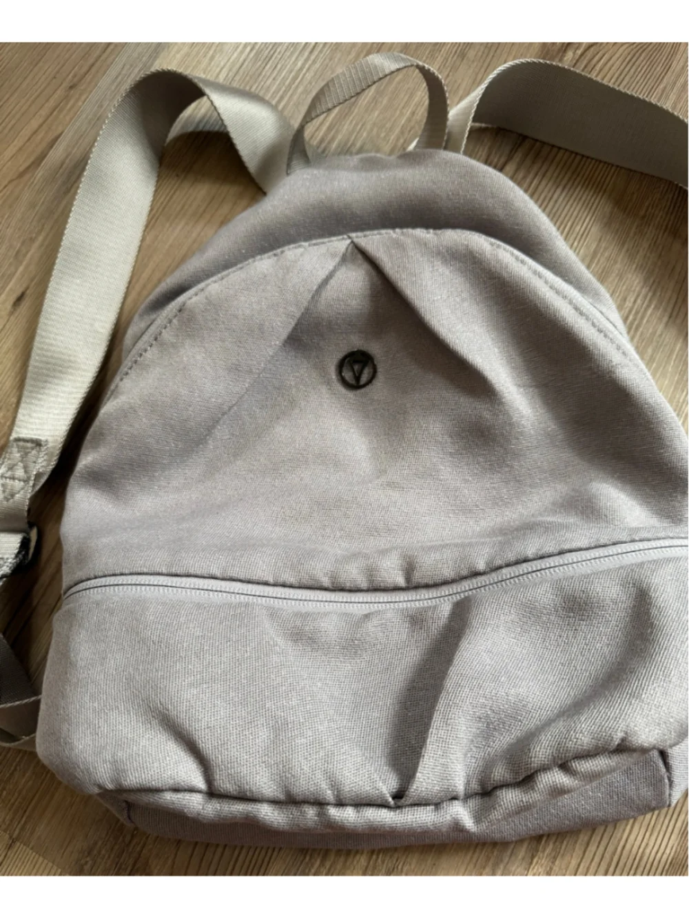 Ivivva by Lululemon bring it Mini Backpack heather gray/lilac sparkle